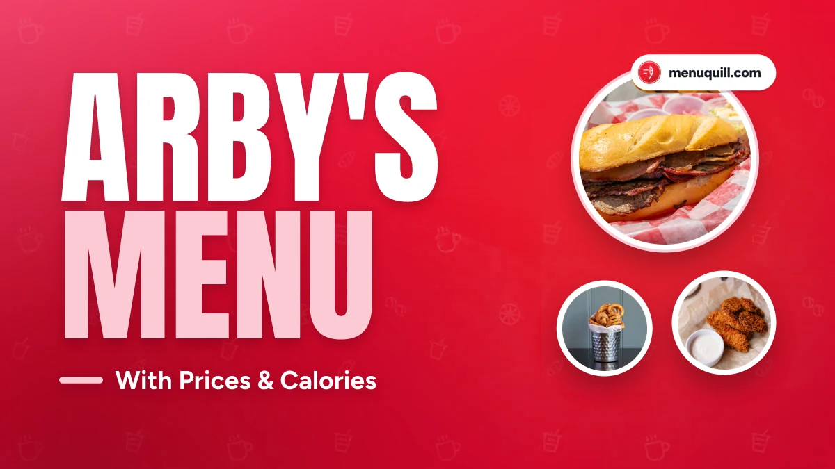 Arby's menu