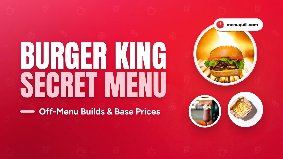Burger King secret menu