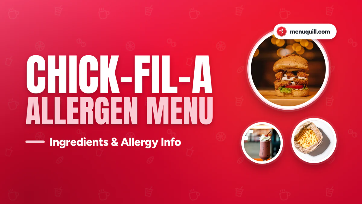 Chick-fil-A allergen menu