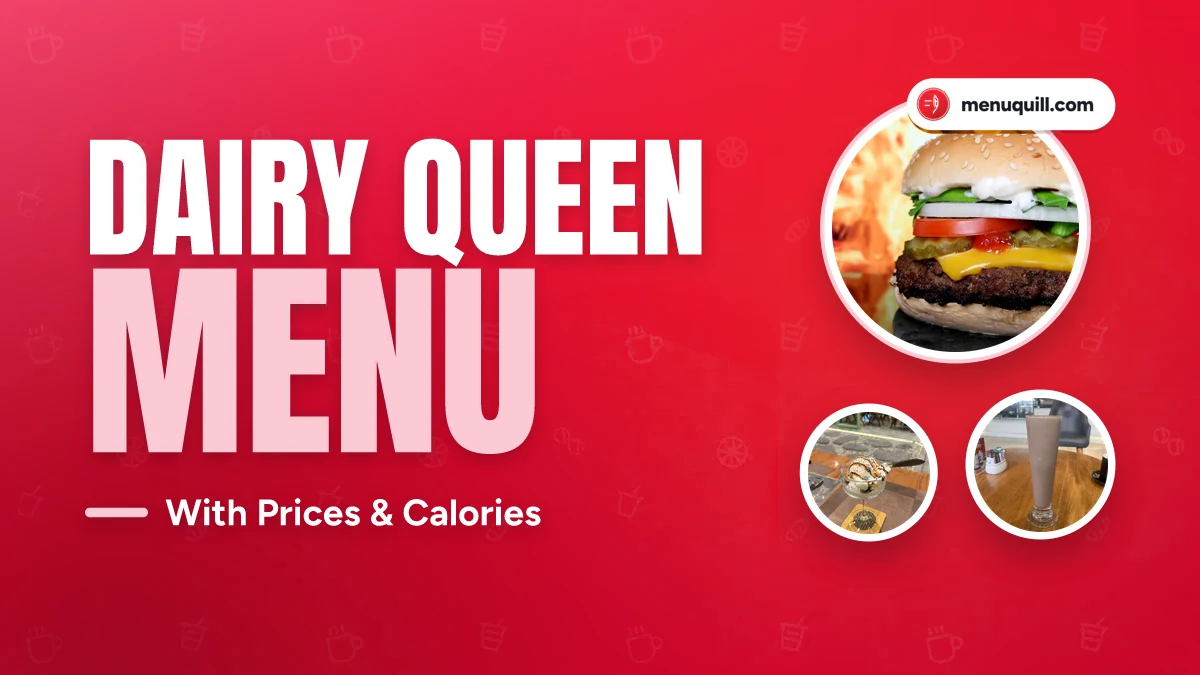 Dairy Queen menu