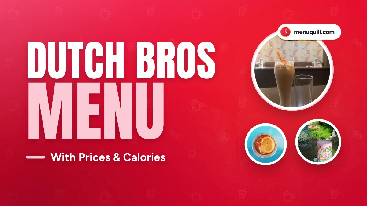 Dutch Bros menu