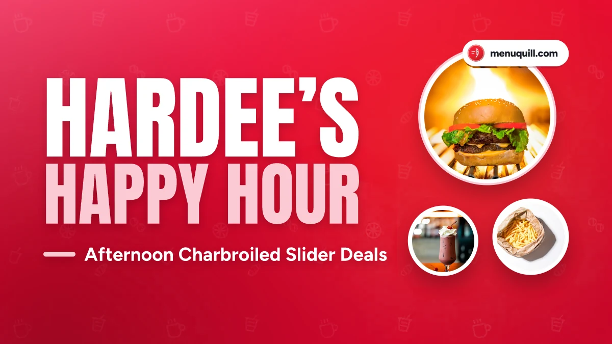 Hardee's happy hour