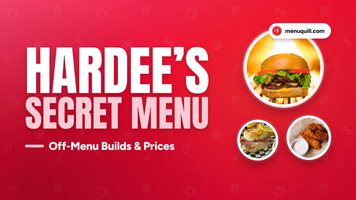 Hardee's secret menu