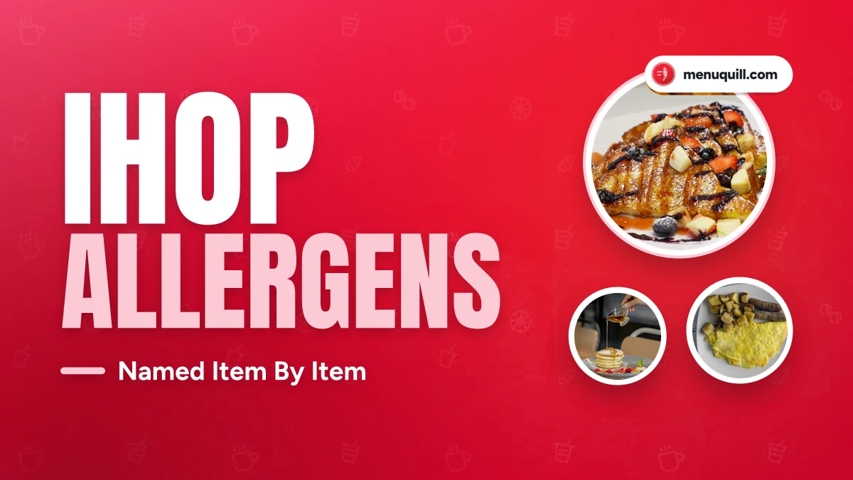 IHOP allergen menu