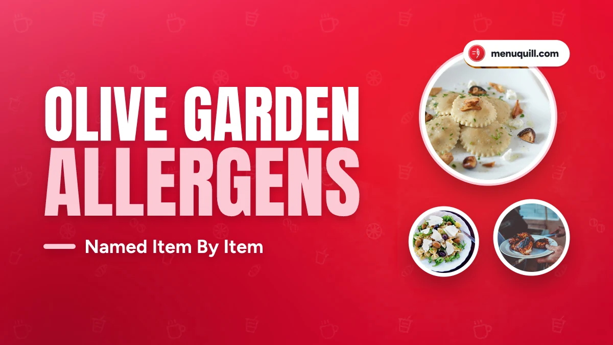 Olive Garden allergen menu