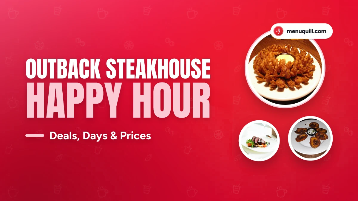 Outback Steakhouse happy hour