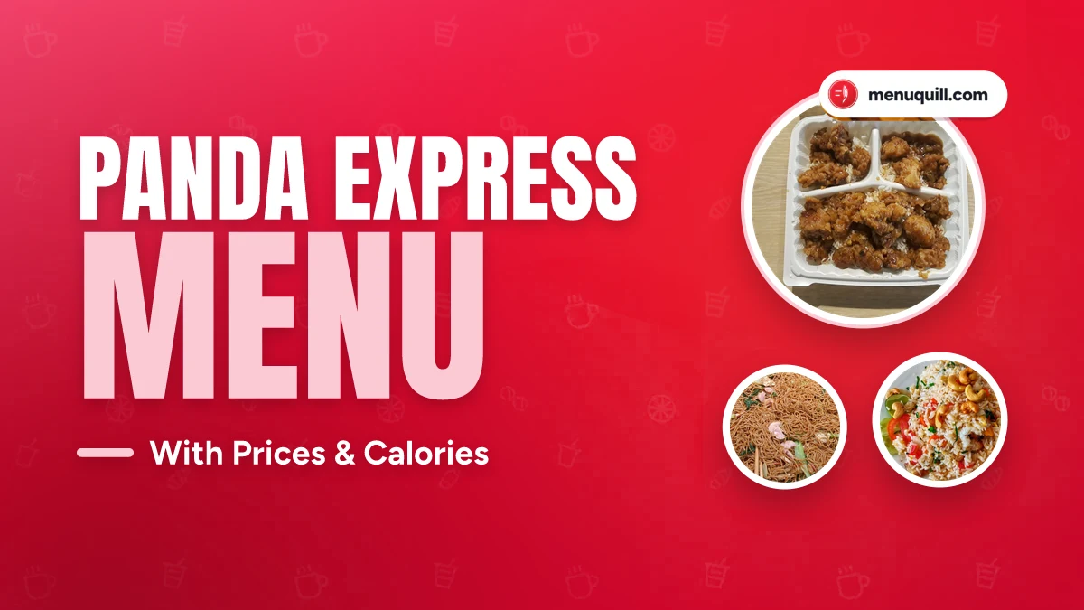 Panda Express menu