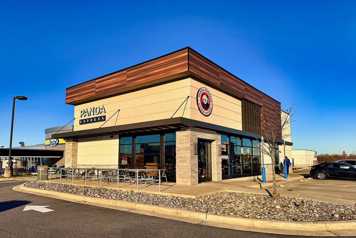 A Panda Express restaurant building in Capitol Heights, Maryland