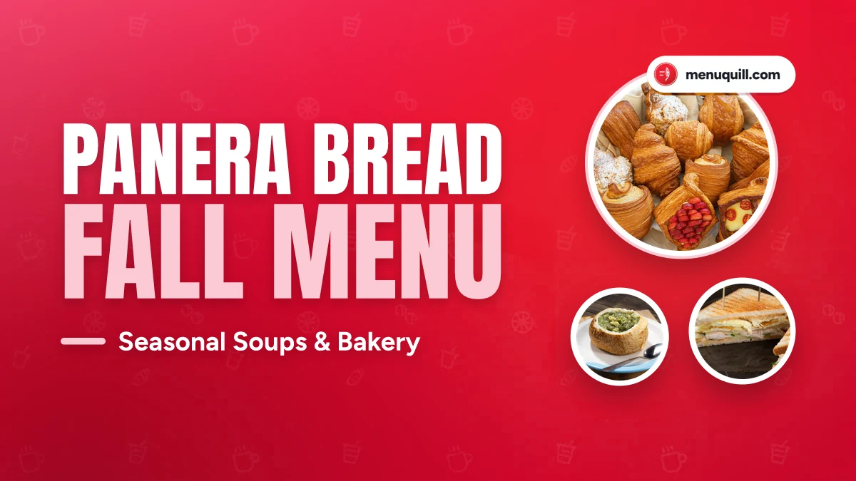 Panera Bread fall menu