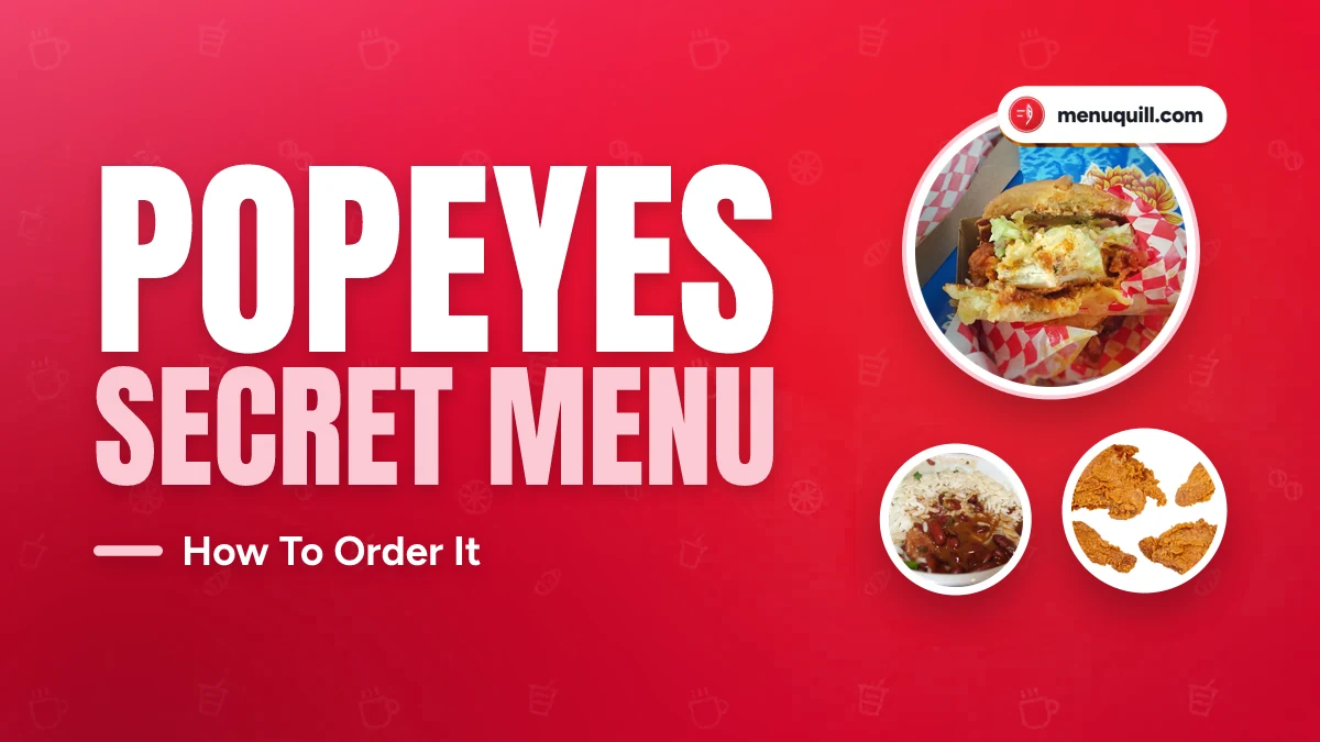 Popeyes secret menu