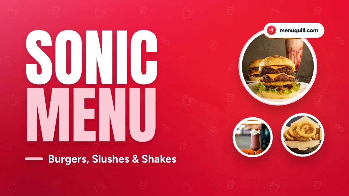 Sonic menu