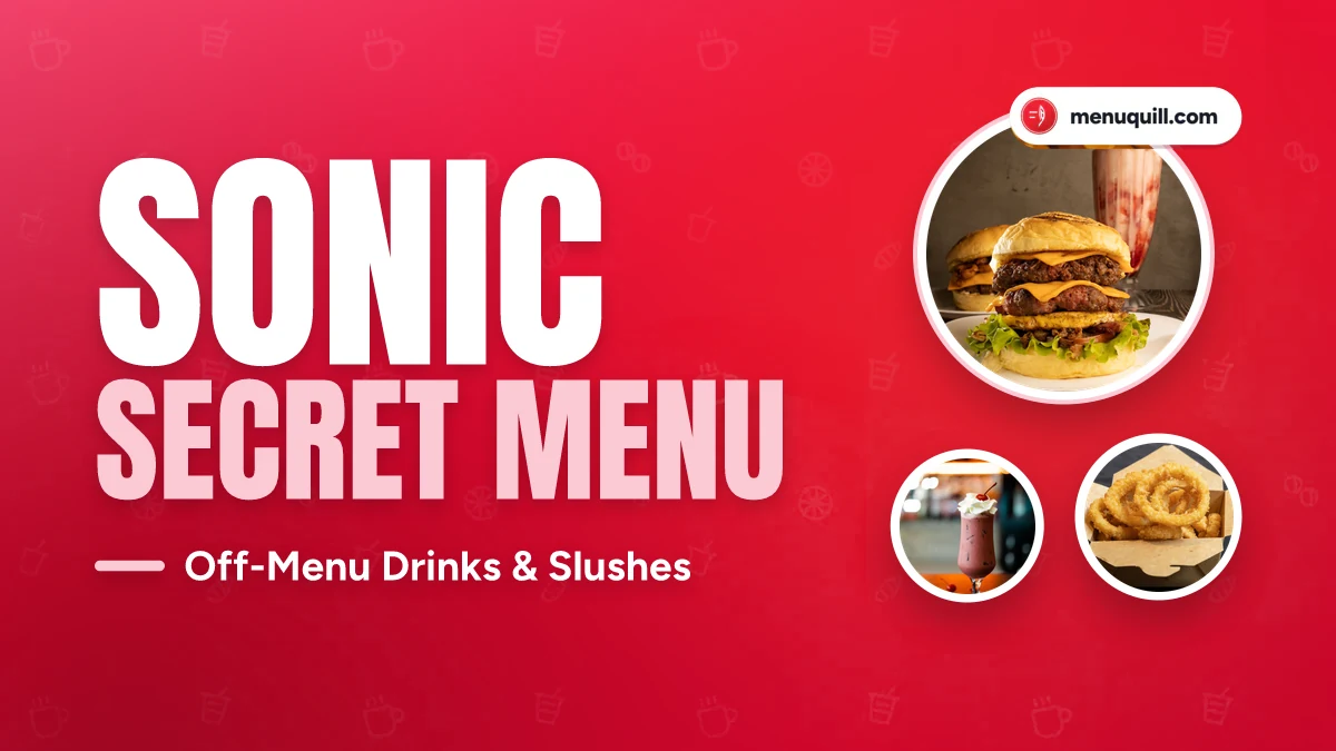 Sonic secret menu