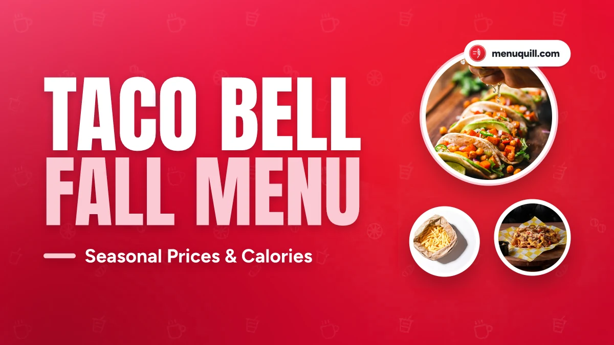 Taco Bell fall menu