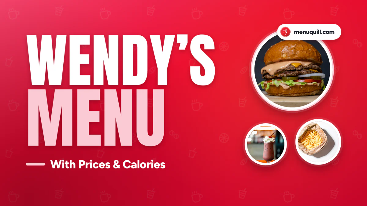 Wendy's menu