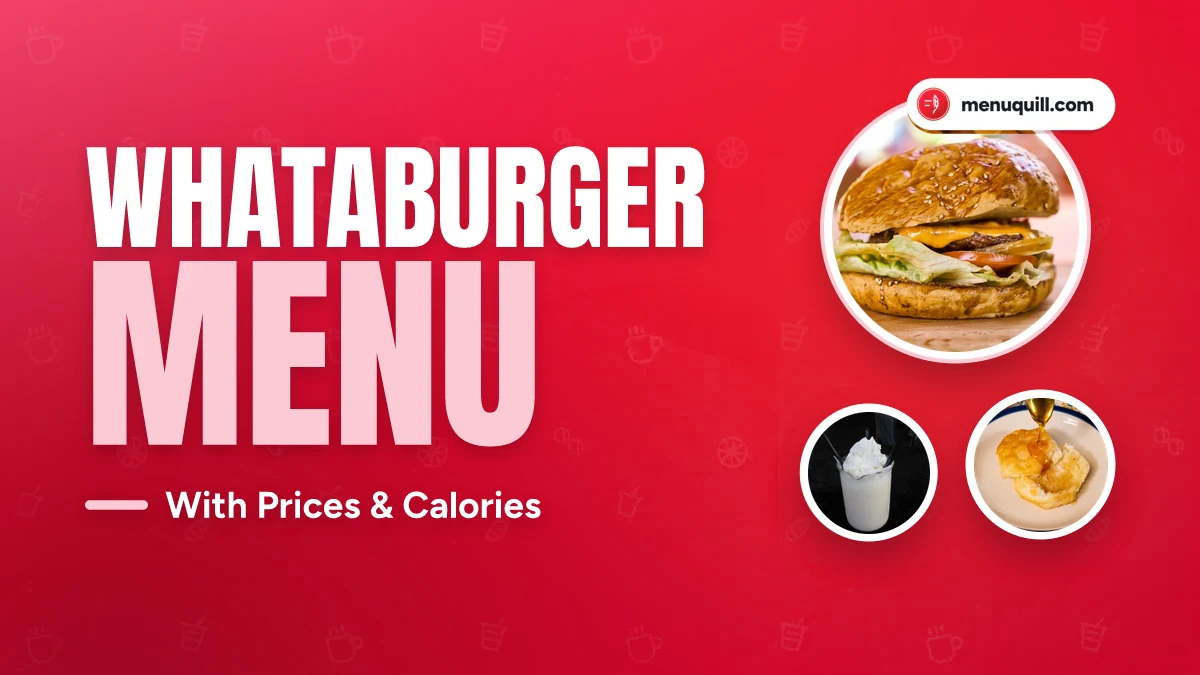 Whataburger menu