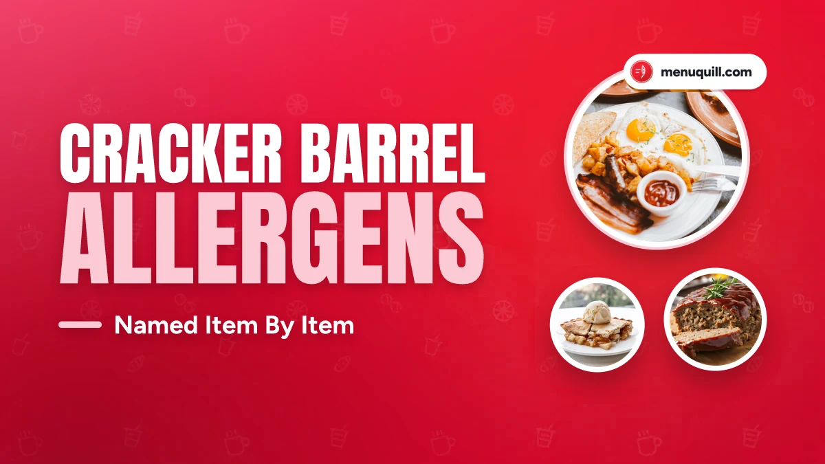 Cracker Barrel allergen menu