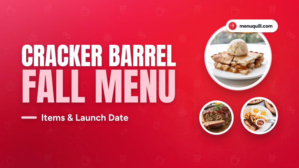 Cracker Barrel fall menu