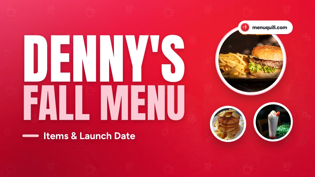 Denny's fall menu