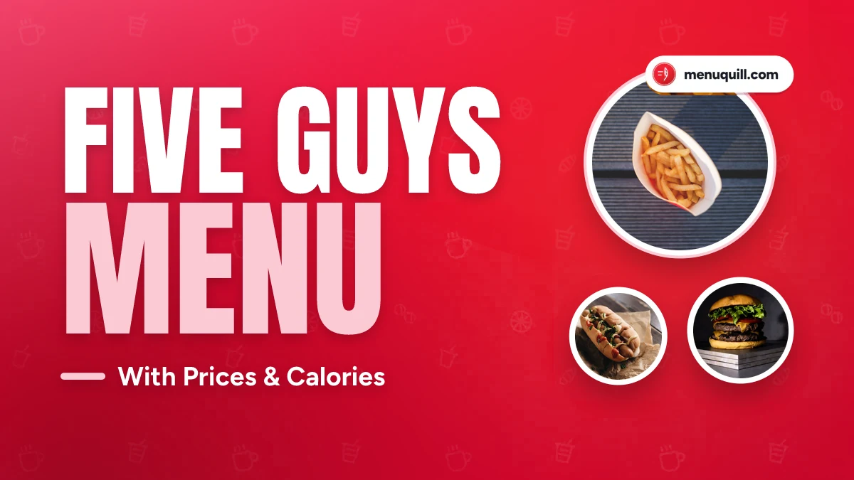 Five Guys menu