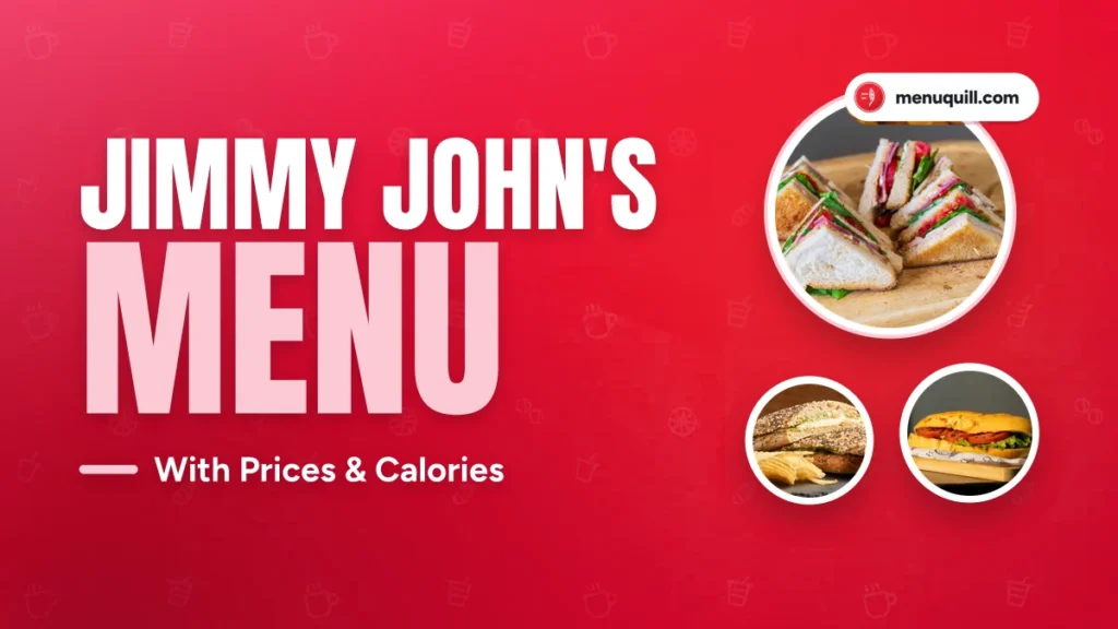 Jimmy John's menu