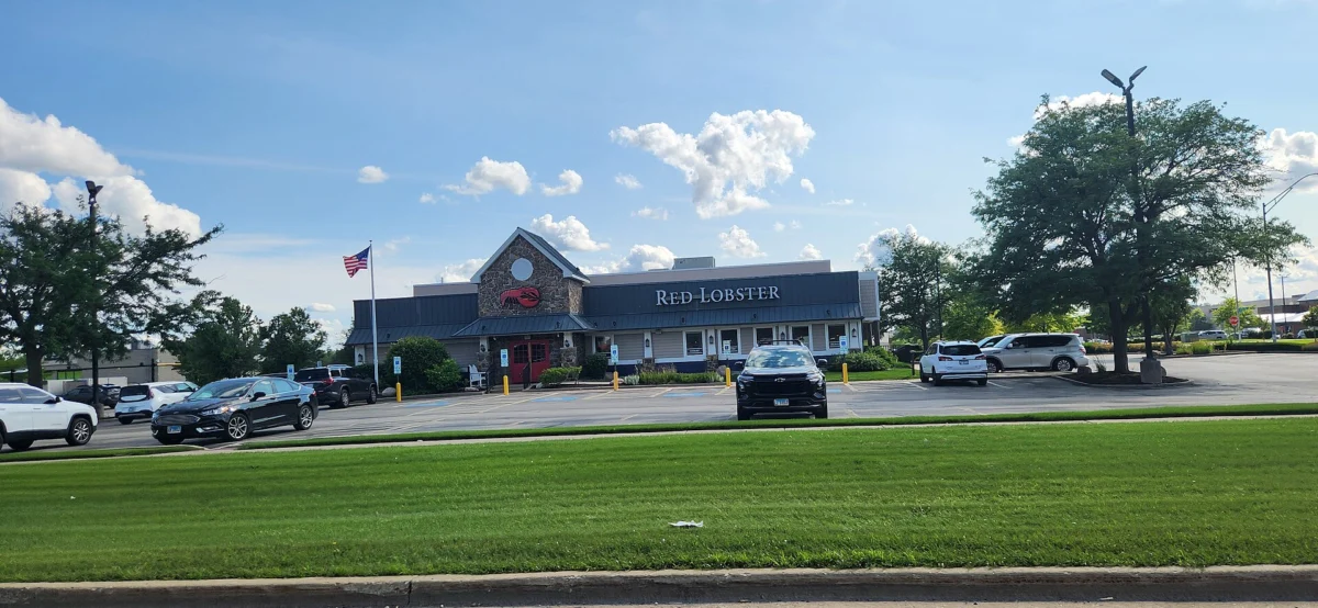A Red Lobster restaurant building in the United States