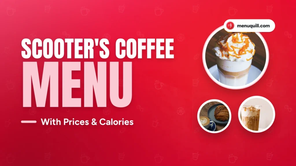 Scooter's Coffee menu