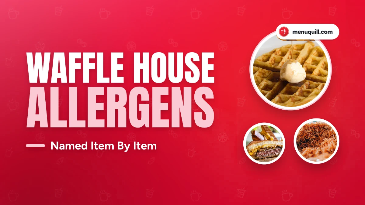 Waffle House allergen menu