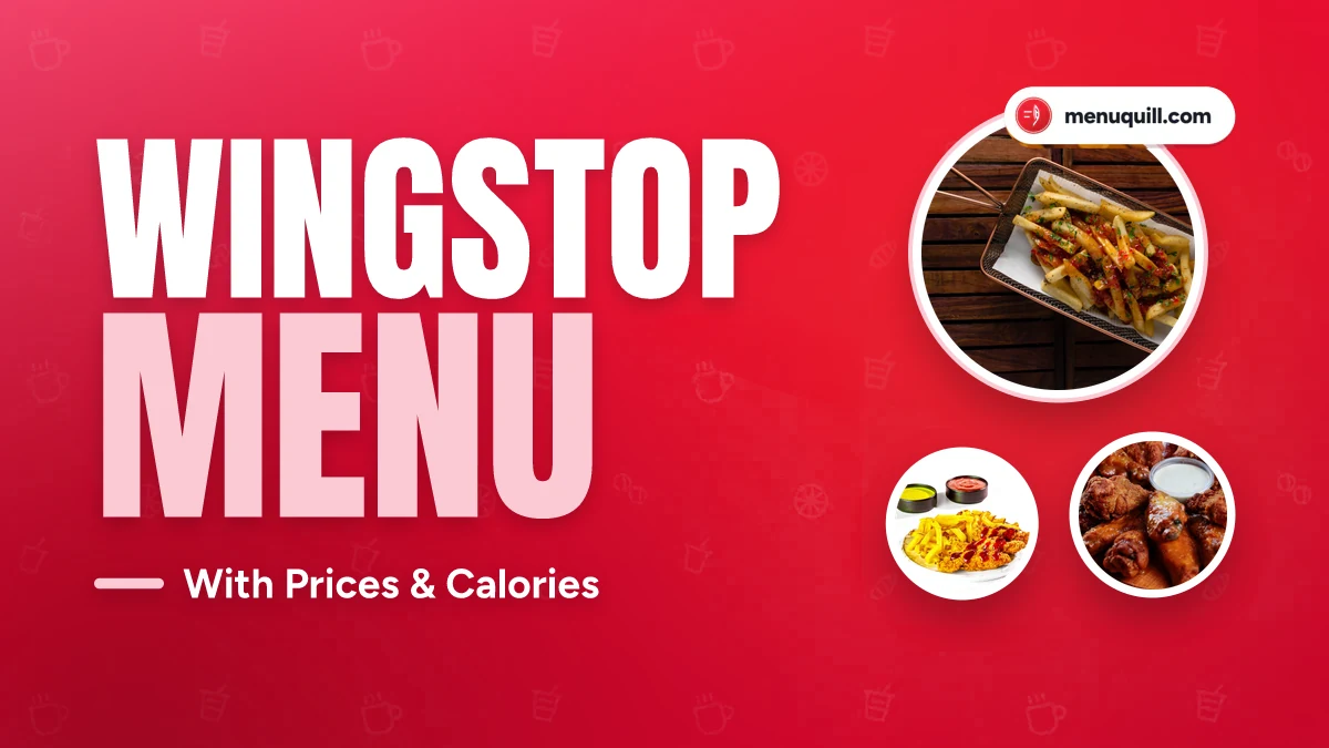 Wingstop menu